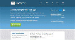 Desktop Screenshot of getcassette.net